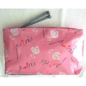 Pink Paris Lancôme Cosmetic Toiletry Bag